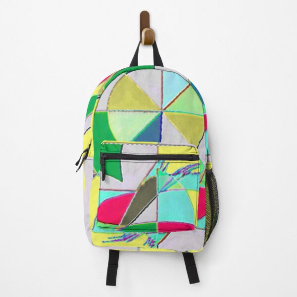 Item preview, astral collision electrize 1 colorful abstract geometric design designed and sold by SmashingDeals.