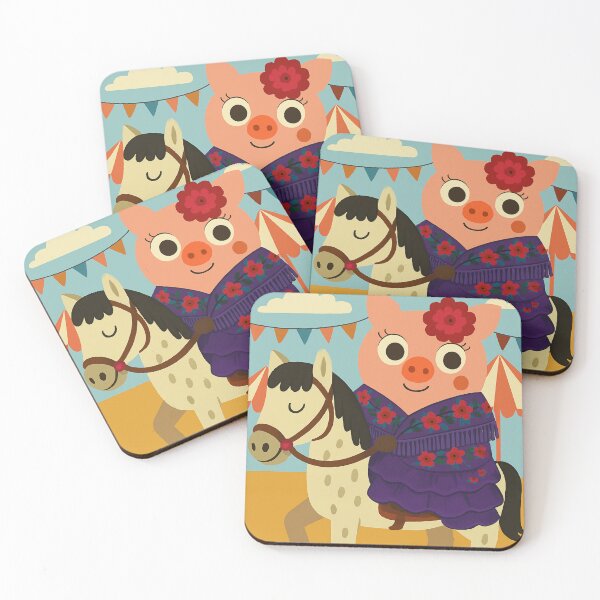 Item preview, Trufa the Flamenco Pig at Spanish Fair designed and sold by Aloloco.