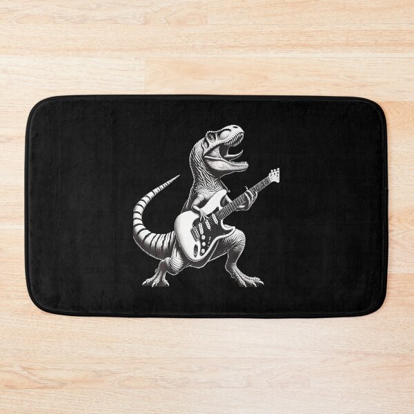 Item preview, Rock T Rex Dinosaur Playing Guitar designed and sold by AileighKyser.