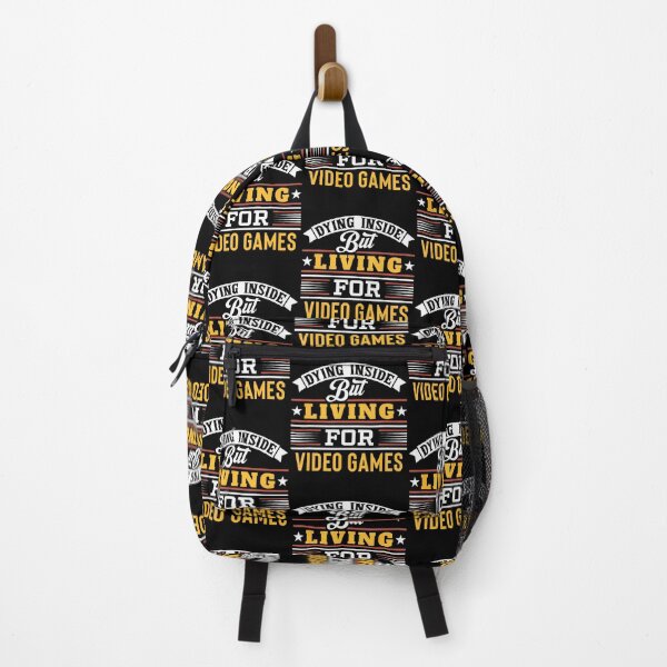 Item preview, Dying On The Inside But Living For Video Games Funny Gamer designed and sold by vaharisanic.