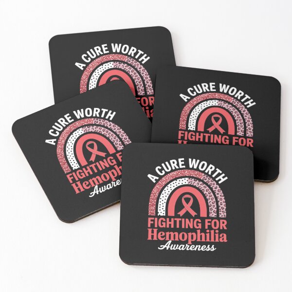 Item preview, A Cure Worth Fighting For Hemophilia Awareness designed and sold by SIGORDESIGN.