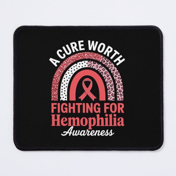 Item preview, A Cure Worth Fighting For Hemophilia Awareness designed and sold by SIGORDESIGN.