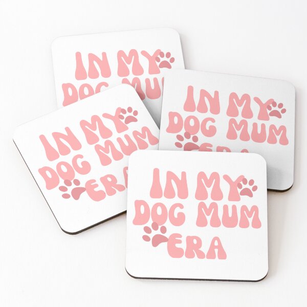 Item preview, In My Dog Mum Era – Dog Mom Pink Aesthetic designed and sold by Crafty Tiger Studio.