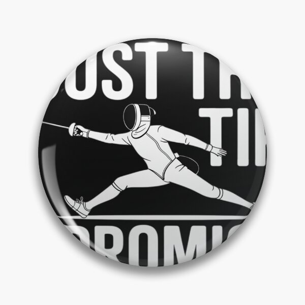 Item preview, Fencer Just The Tip Promise Fencing Epee Martial Arts Sport designed and sold by Dolostope.