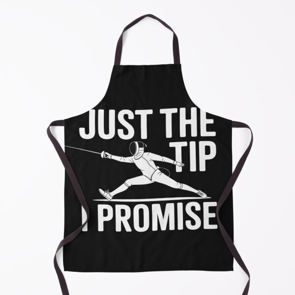 Item preview, Fencer Just The Tip Promise Fencing Epee Martial Arts Sport designed and sold by Dolostope.