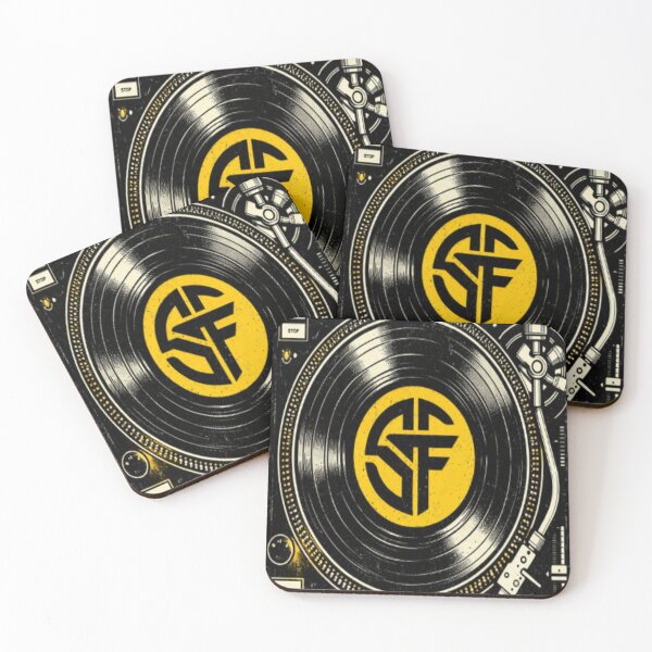 Item preview, Retro Vintage DJ Turntable Vinyl Record Graphic designed and sold by RockiGo45.