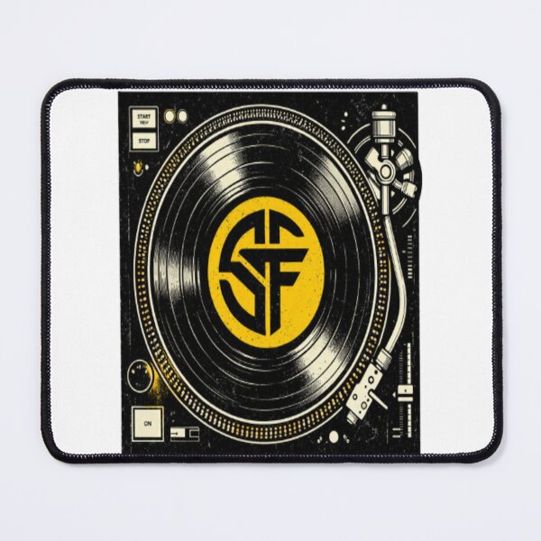 Item preview, Retro Vintage DJ Turntable Vinyl Record Graphic designed and sold by RockiGo45.