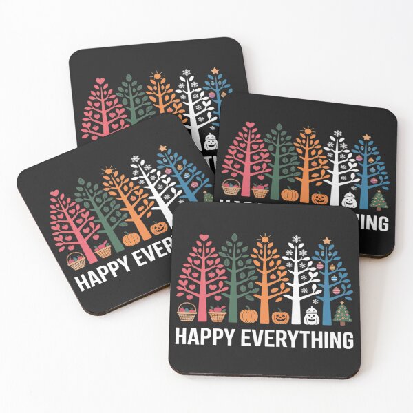 Item preview, Festive Happy Everything Holidays Seasons All Year Long designed and sold by Dolostope.
