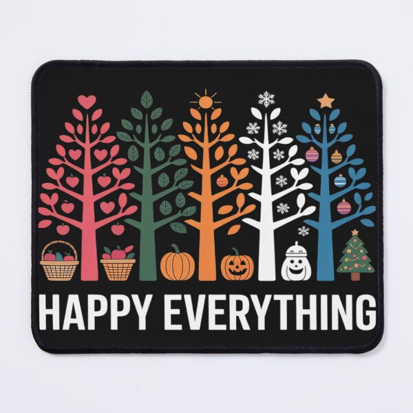 Item preview, Festive Happy Everything Holidays Seasons All Year Long designed and sold by Dolostope.