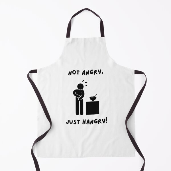 Item preview, Not Angry, Just Hangry! designed and sold by Blazeummz.