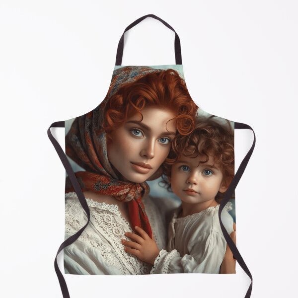 Item preview, Mother and Child – Dreamy Vintage Embrace designed and sold by VektorVibe.