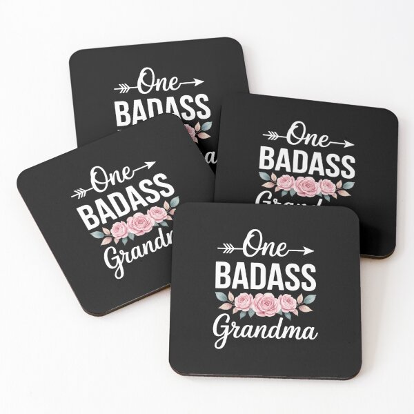 Item preview, One Badass Grandma Floral Happy Mother Day designed and sold by EllenJast.