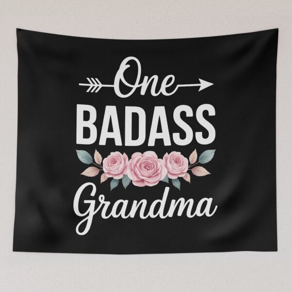 Item preview, One Badass Grandma Floral Happy Mother Day designed and sold by EllenJast.