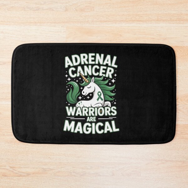 Item preview, Adrenal Cancer Awareness Adrenal Cortical Carcinoma Unicorn designed and sold by SIGORDESIGN.