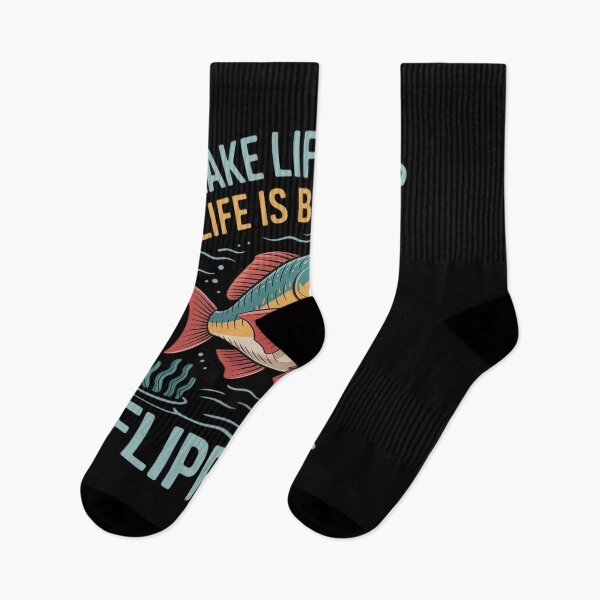 Item preview, Life is Better in Flippers Lake Life Graphic designed and sold by HORIZBoutique.