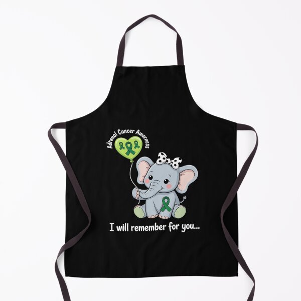 Item preview, Adrenal Cancer Awareness Elephant designed and sold by SIGORDESIGN.
