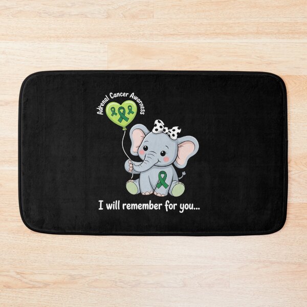 Item preview, Adrenal Cancer Awareness Elephant designed and sold by SIGORDESIGN.