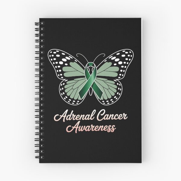Item preview, Adrenal Cancer Awareness Butterflies Green Ribbon designed and sold by SIGORDESIGN.
