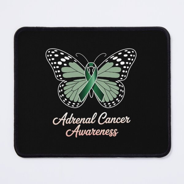 Item preview, Adrenal Cancer Awareness Butterflies Green Ribbon designed and sold by SIGORDESIGN.