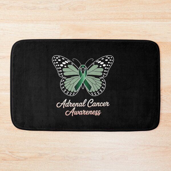 Item preview, Adrenal Cancer Awareness Butterflies Green Ribbon designed and sold by SIGORDESIGN.