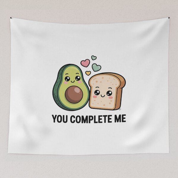 Item preview, Avocado Toast You Complete Me Vegan Fruit Lover designed and sold by IdunayaStore.