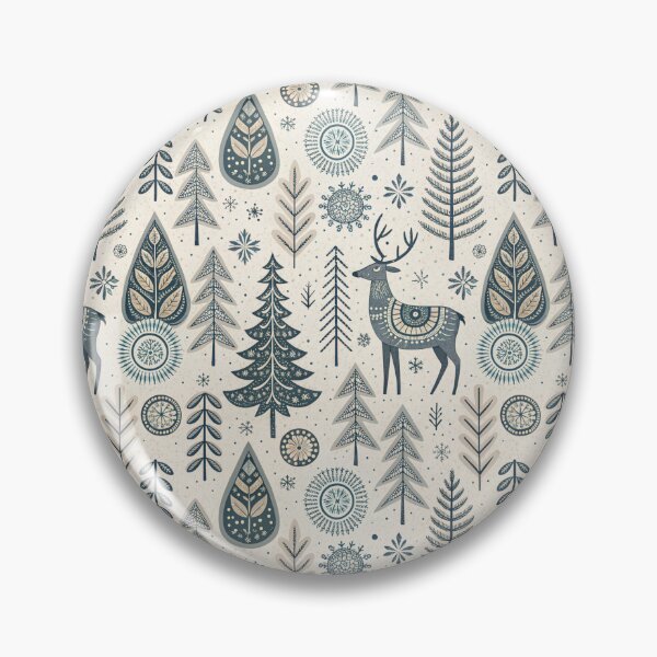 Item preview, Nordic Folk Linear Borders | Scandinavian Folk Design designed and sold by Shuga-Design.