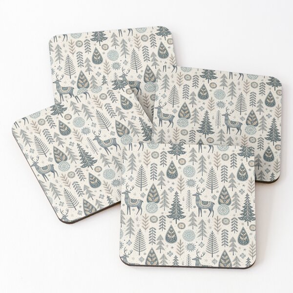 Item preview, Nordic Folk Linear Borders | Scandinavian Folk Design designed and sold by Shuga-Design.