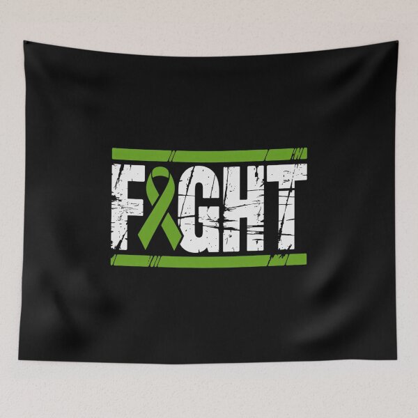 Item preview, Adrenal Cancer Awareness Fight Cancer Green Ribbon designed and sold by SIGORDESIGN.