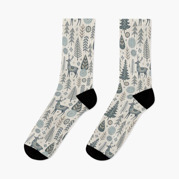 Item preview, Nordic Folk Linear Borders | Scandinavian Folk Design designed and sold by Shuga-Design.