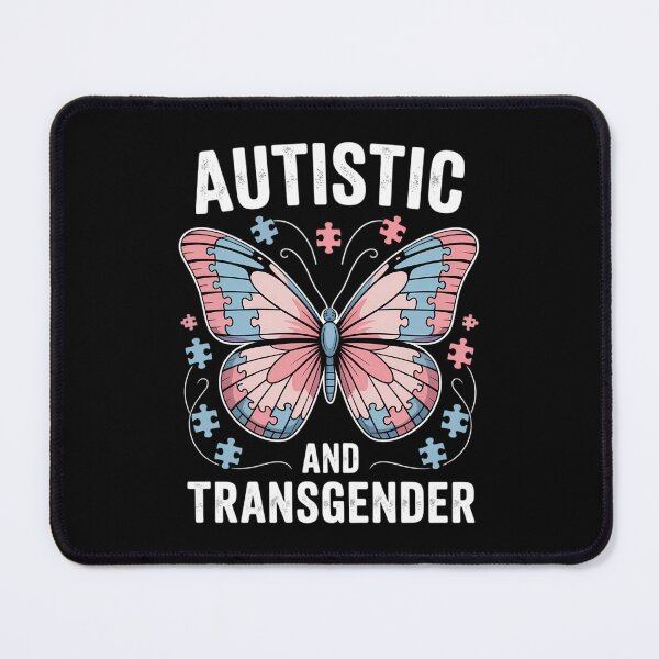 Item preview, Autistic & Transgender Autism Awareness LGBT Pride designed and sold by IdunayaStore.