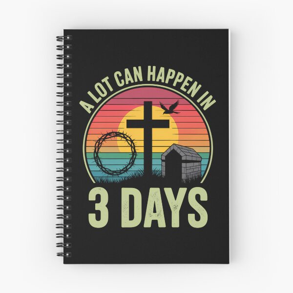 Item preview, A Lot Can Happen in 3 Days Christian Easter Day designed and sold by IdunayaStore.