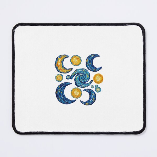 Item preview, Impressionist Night Sky Sticker Set designed and sold by varshitha2024.