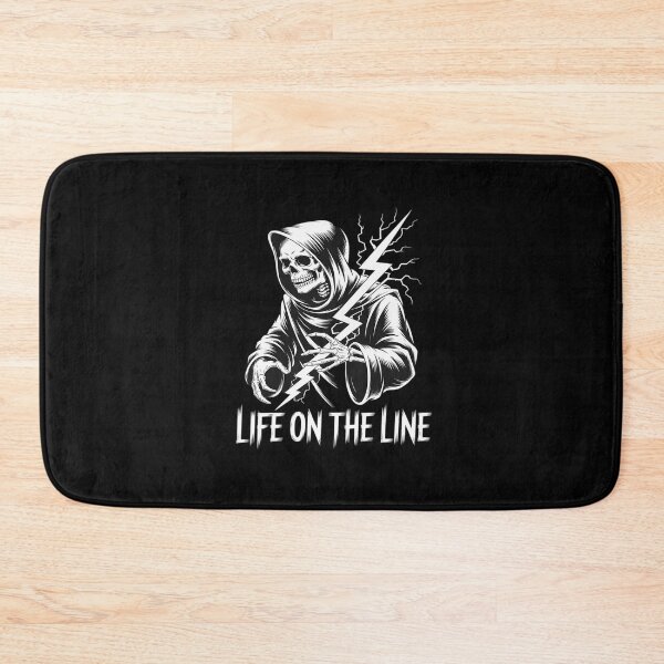 Item preview, Life On The Line Lineman Gifts designed and sold by HORIZBoutique.