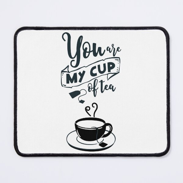 Item preview, Tea Cup Typhography Qoute designed and sold by hazem22079.