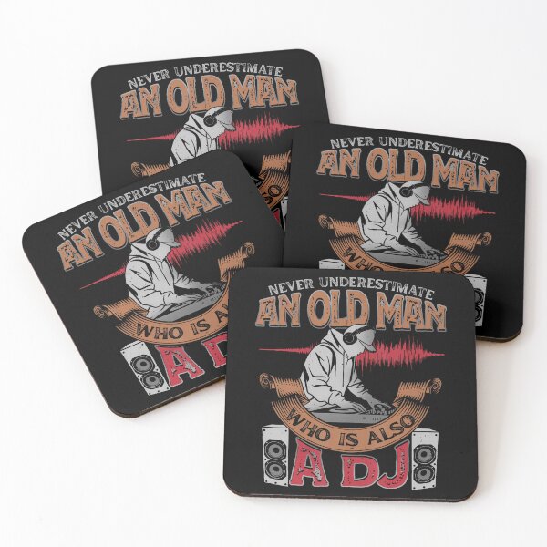 Item preview, Never Underestimate An Old Man Who Is Also A Dj Music designed and sold by markettathorn.