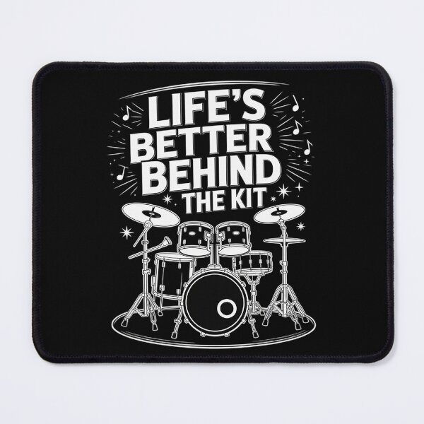 Item preview, Life's Better Behind The Kit Drummer designed and sold by HORIZBoutique.