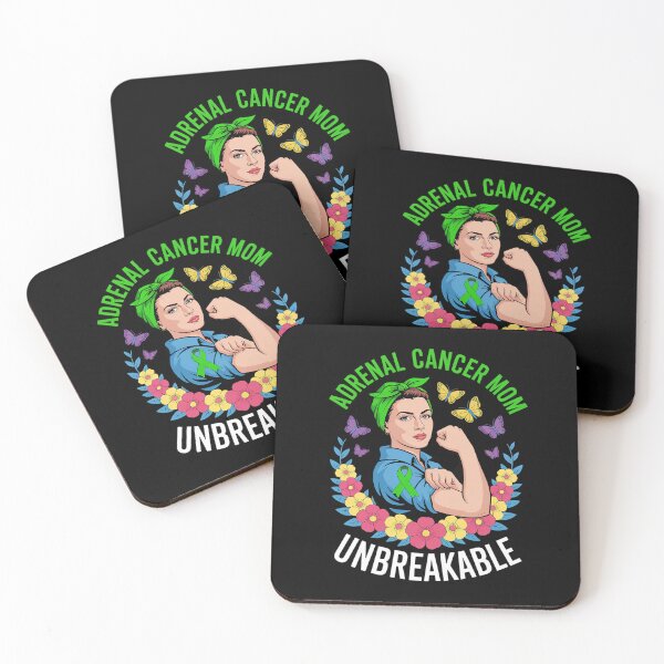 Item preview, Adrenal Cancer Mom UNBREAKABLE designed and sold by SIGORDESIGN.