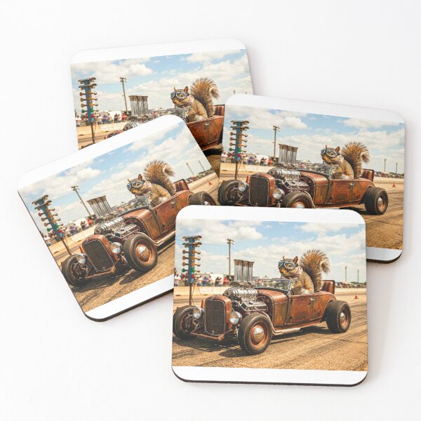 Item preview, Hot Rod Squirrel designed and sold by vernonplatt.