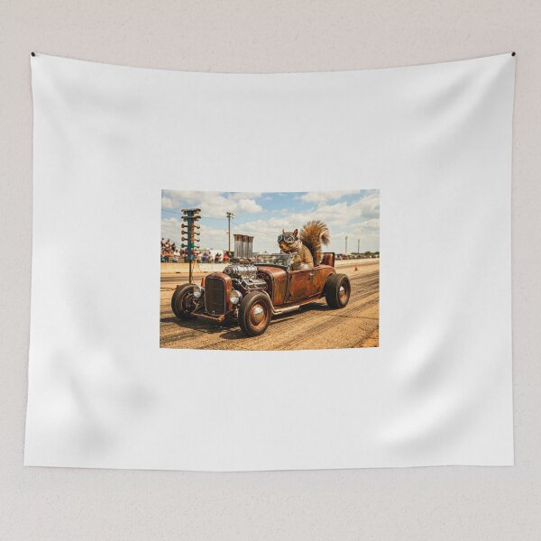 Item preview, Hot Rod Squirrel designed and sold by vernonplatt.