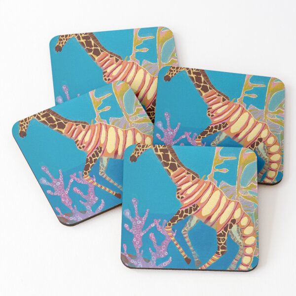 Item preview, Leafy Sea Giraffe designed and sold by Rainbow_Robbins_Creates.