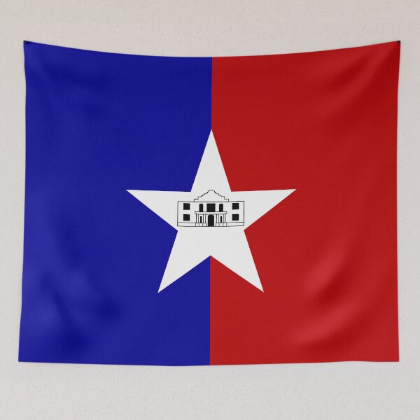 Item preview, San Antonio flag designed and sold by rheyes.