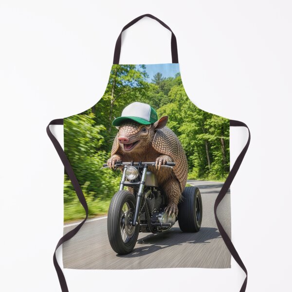 Item preview, Armadillo on a Three Wheel Motorcycle designed and sold by Tridentulus.