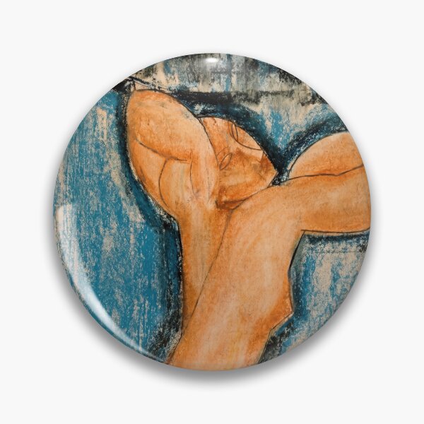 Item preview, Caryatid by Amedeo Modigliani: Modernist Nude Figure Poster designed and sold by artofuniverse.