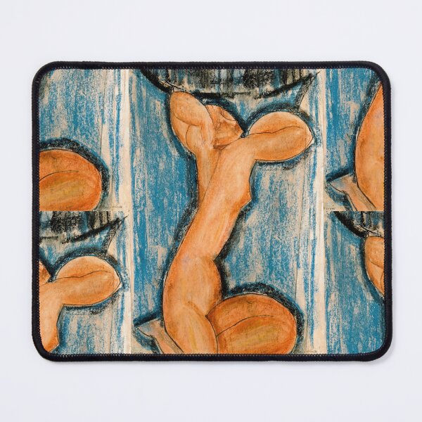 Item preview, Caryatid by Amedeo Modigliani: Modernist Nude Figure Poster designed and sold by artofuniverse.
