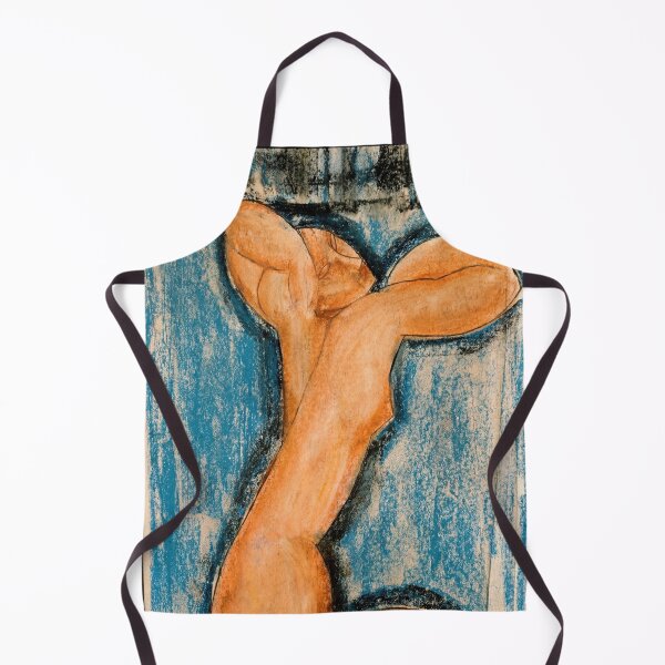 Item preview, Caryatid by Amedeo Modigliani: Modernist Nude Figure Poster designed and sold by artofuniverse.