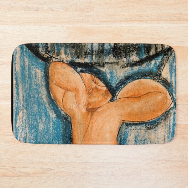 Item preview, Caryatid by Amedeo Modigliani: Modernist Nude Figure Poster designed and sold by artofuniverse.