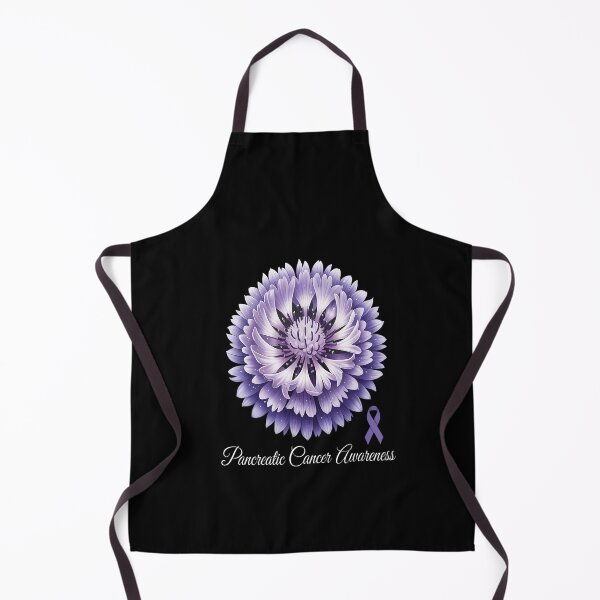Item preview, Womens Flower Purple Ribbon Pancreatic Cancer Awareness designed and sold by SIGORDESIGN.