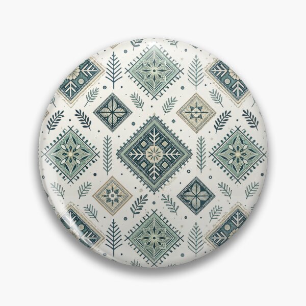 Item preview, Geometric Nordic Folk Borders | Scandinavian Folk Design designed and sold by Shuga-Design.