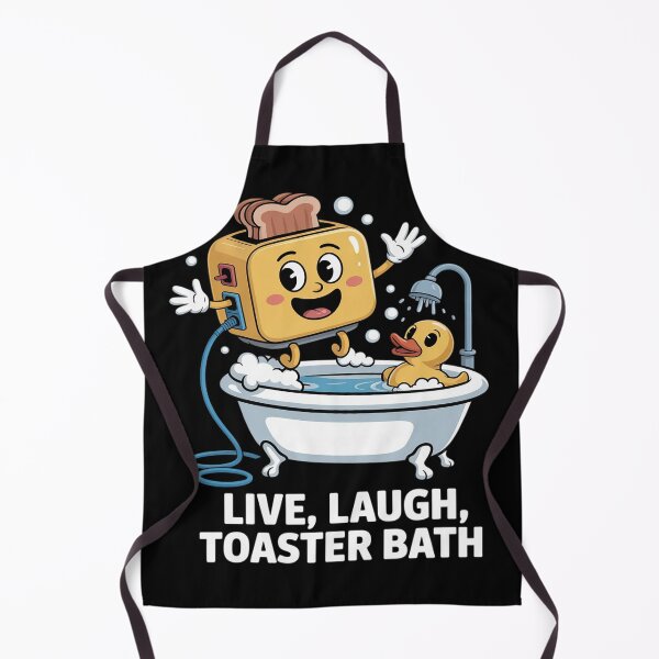 Item preview, Live Laugh Toaster Bath designed and sold by FluoroWave.