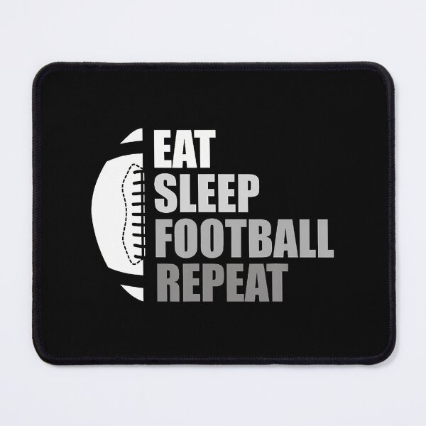 Item preview, Eat Sleep Football Repeat Funny Football designed and sold by markettathorn.
